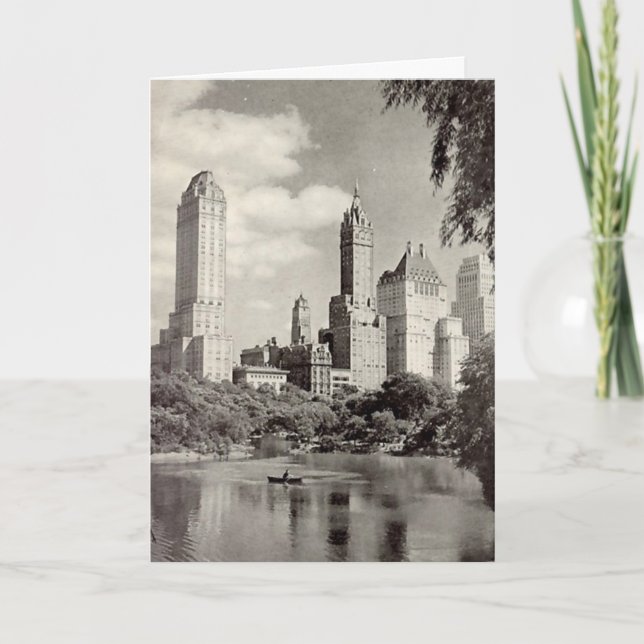 Carte Birthday Card, New York City, Central Park (Devant)