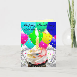 Carte Birthday_ heureux