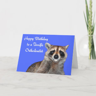 Carte Birthday To Orthodontist Greeting Card
