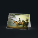 CARTE "BIRTHDAY WISHES SON"<br><div class="desc">Let YOUR SON know on HIS BIRTHDAY how much YOU love him ! GREAT card for the horse lover in your life too !</div>