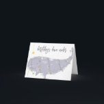 Carte Birthday's Down Under<br><div class="desc">Birthdays down under with a happy whale covered in lights just for the birthday celebration!</div>