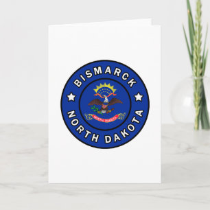 Carte Bismarck Dakota du Nord