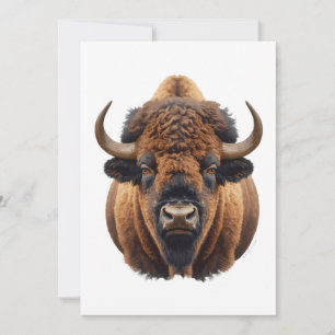 Carte Bison / Buffle