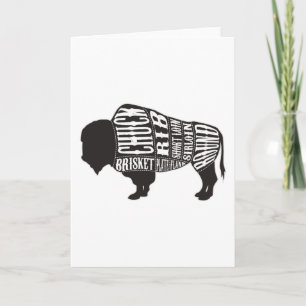 Carte Bison Butcher