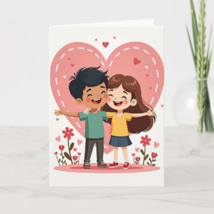 Carte Bisous Enfants