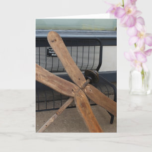Carte Bizarre Dragonfly Yard Art Toutes les Occasions