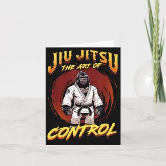 Carte BJJ l'art du contrôle - Jiu jitsu de grappling mig