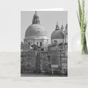 Carte Black Blanc Grand Canal Venise Italie Voyage