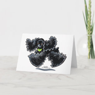 Carte Black Cocker Spaniel Play