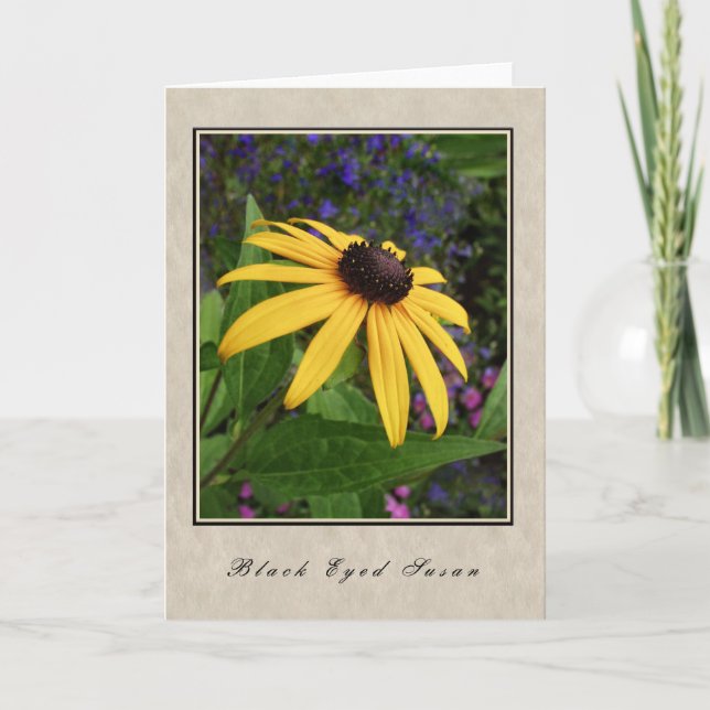 Carte Black Eyed Susan (Devant)