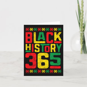 Carte Black History 365 Black Culture Heritage Black Son
