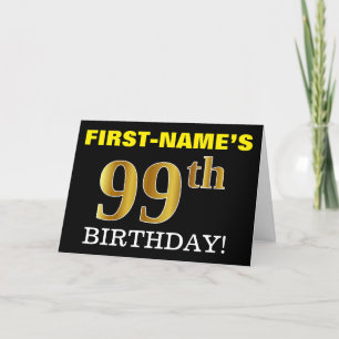Carte Black, Imitation Gold "99e anniversaire"