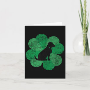 Carte Black Lab St. Patricks Day Shirt - Retro Labrador