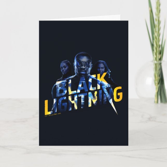 Carte Black Lightning Heroes (Devant)