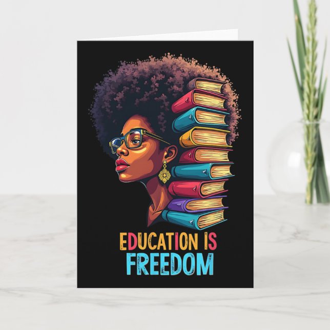 Carte Black Lives Problem Blm Human Rights Black History (Devant)