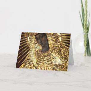 Carte Black Madonna Poland Our Lady of Grace Of The Gate
