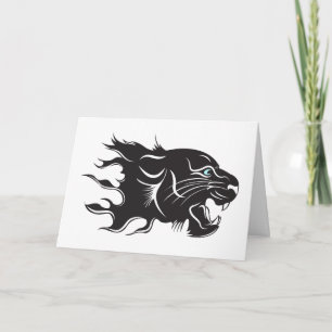 Carte Black Panther Blue Eyes