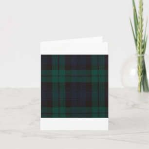 Carte Black Watch Tartan