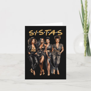 Carte Black Women Melanin Black History Africain-América