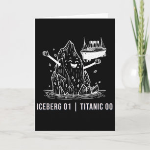 Carte Blague drôle de bateau de croisière Rms Titanic Ic
