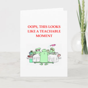 Carte blague du médecin