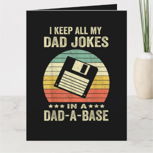 Carte Blagues drôles de papa pour hommes dans dad-a-Base