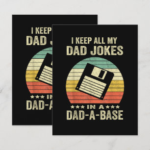Carte Blagues drôles de papa pour hommes dans dad-a-Base