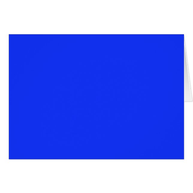 Carte blanche avec Arrière - plan bleu néon brilla (Devant Horizontal)