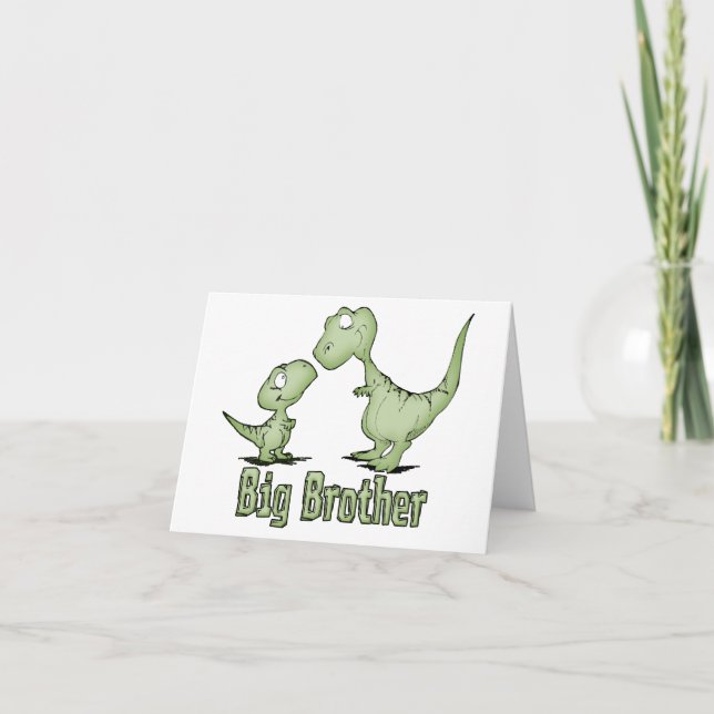 Carte blanche Big Brother Dinosaures (Devant)