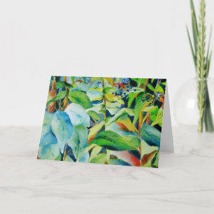 Carte blanche botanique