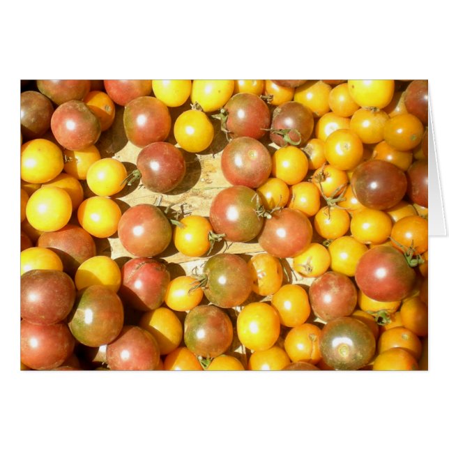 Carte blanche Cherry Tomato (Devant horizontal)