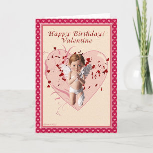 Carte blanche d'anniversaire de la Saint-Valentin