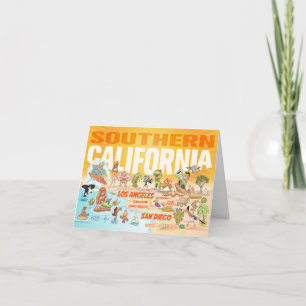 Carte blanche de Californie du Sud