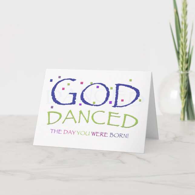 Carte blanche de God Dancing (Devant)