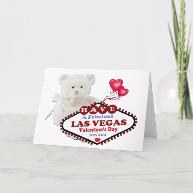 Carte blanche de Las Vegas (Devant)