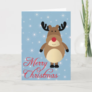 Carte blanche de Merry Christmas