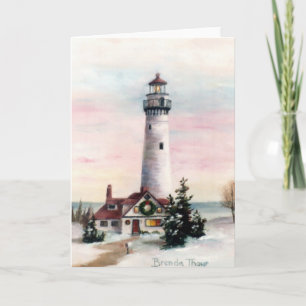 Carte blanche de Noël