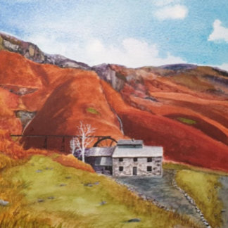 Carte blanche du district de Coniston Lake