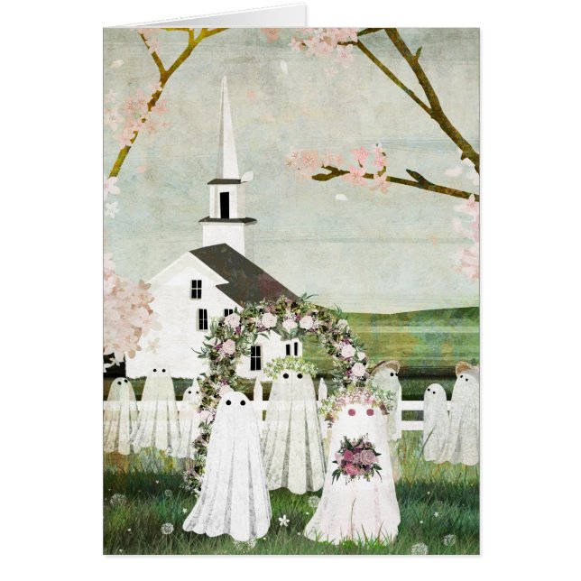 Carte blanche du Mariage fantôme (Devant)