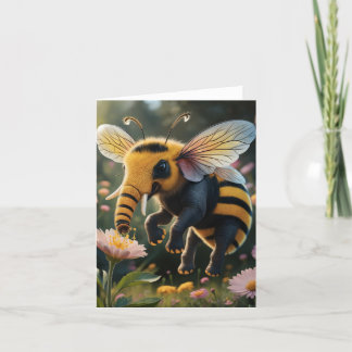 Carte blanche Elephant Bee