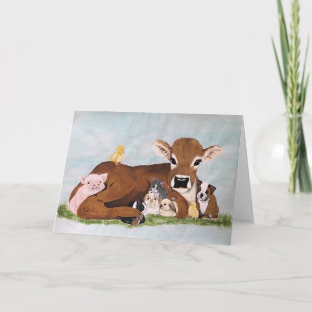 Carte blanche Farm of Friends (Devant)