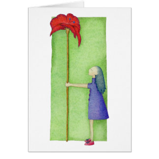 Carte blanche Flower Girl