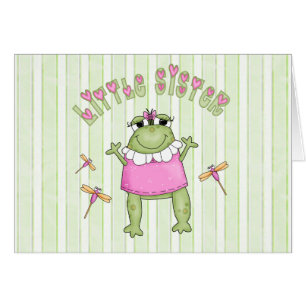 Carte blanche Froggie Little Sister