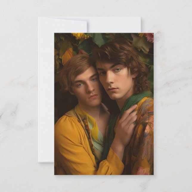 Carte blanche Homme en amour (Devant)