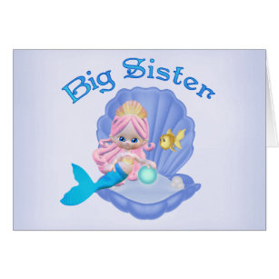 Carte blanche Mermaid Princess Big Sister