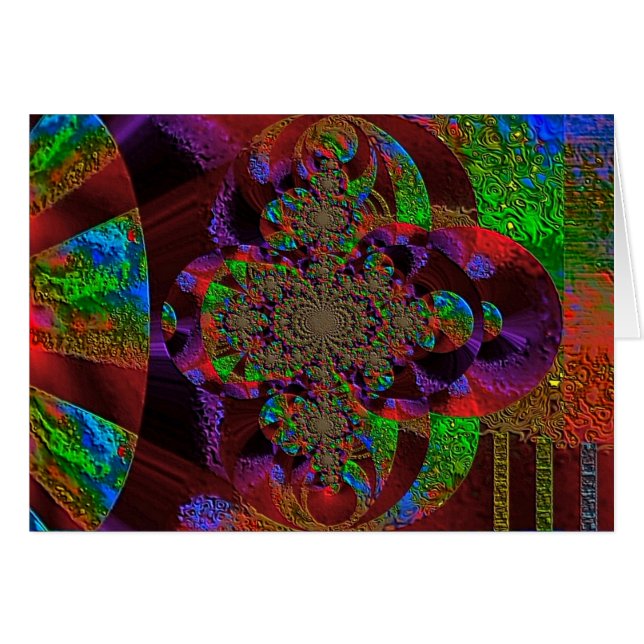 Carte blanche "Nouveau début" 5" x 7" avec envelop (Devant horizontal)