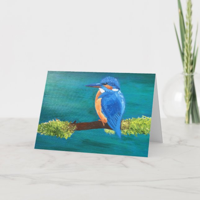 Carte blanche pour Kingfisher (Devant)
