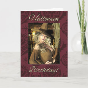 Carte blanche pour l'anniversaire magique de sorci