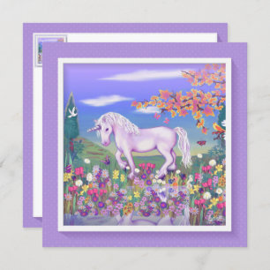 Carte blanche Purple Paradise