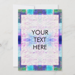 Carte Blank Artsy Watercolor Tie Dye - Personnalis